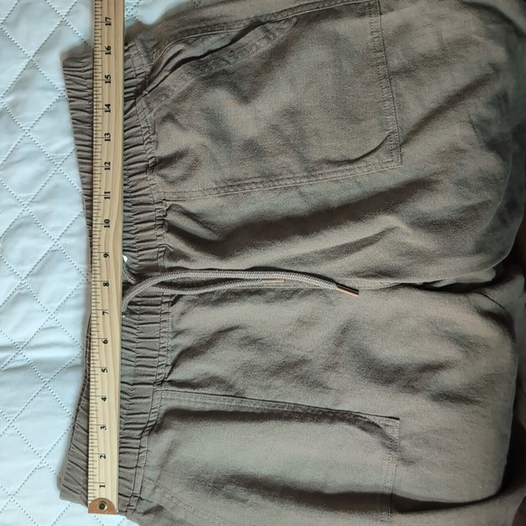 Willit Woman's Brown/khaki Linen/Cotton Pants,Size L. - Picture 8 of 8